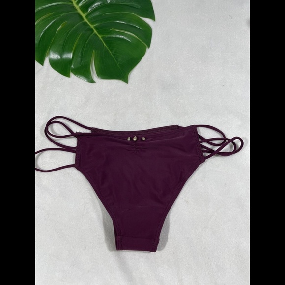 NEW Mia Marcelle Reina Strappy Cheeky Bikini Bottom [SZ Large ]‎ - Picture 10 of 12